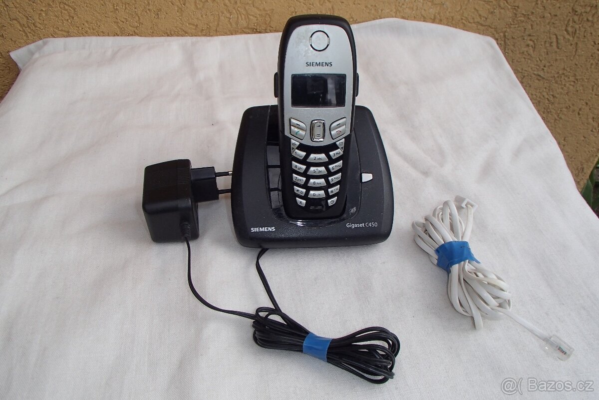 Bezdrátový telefon Siemens gigaset c 450