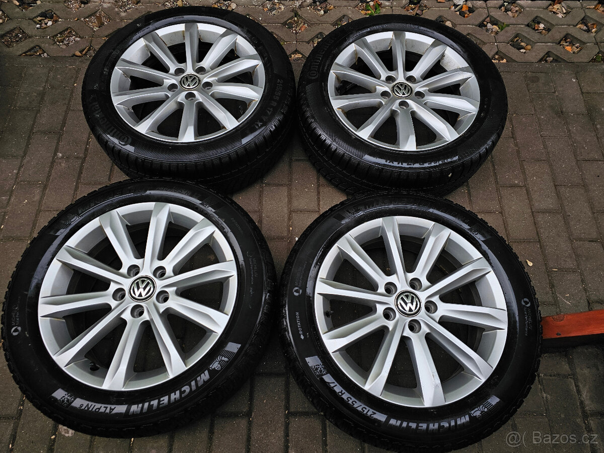 ALU kola zimní 5x112 VW Helsinki R17 Passat B8