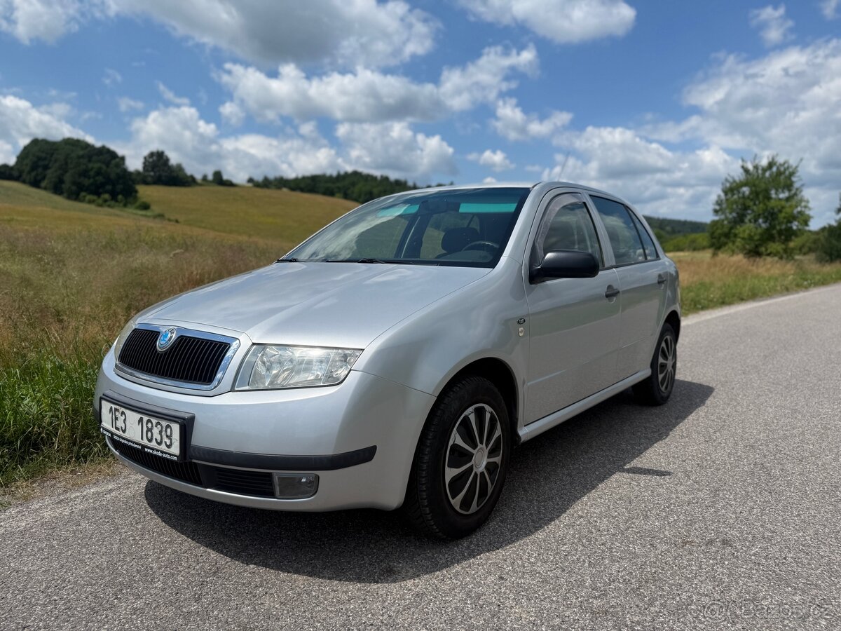 Škoda Fabia 1,4 50 kw MPI, PO SERVISU, HEZKÁ