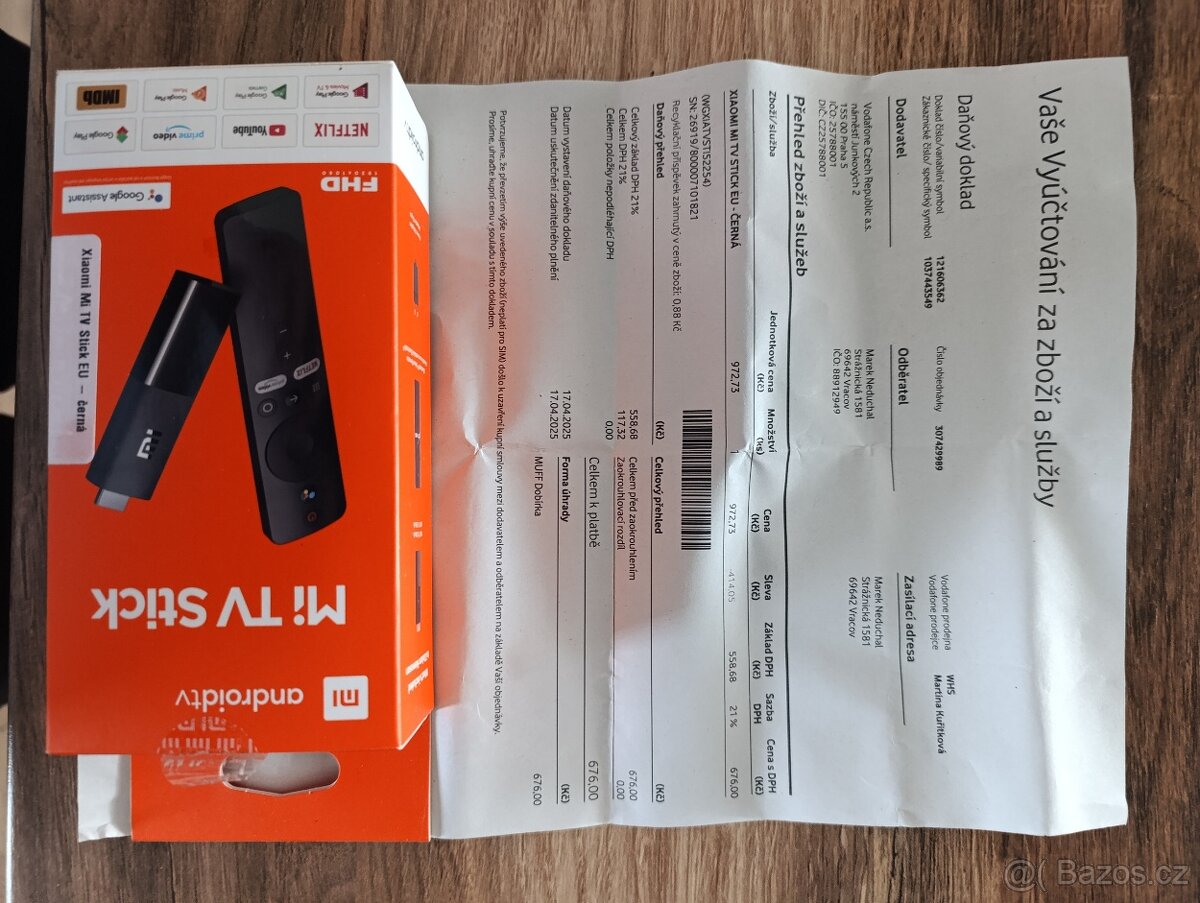 Prodám Mi Tv Stick Android