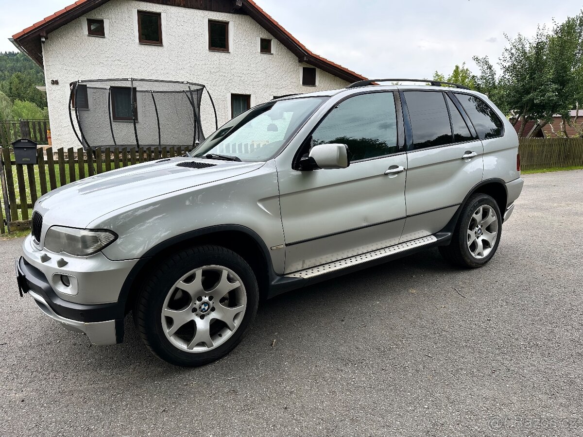 X5 3.0D E53 manuál 160kw