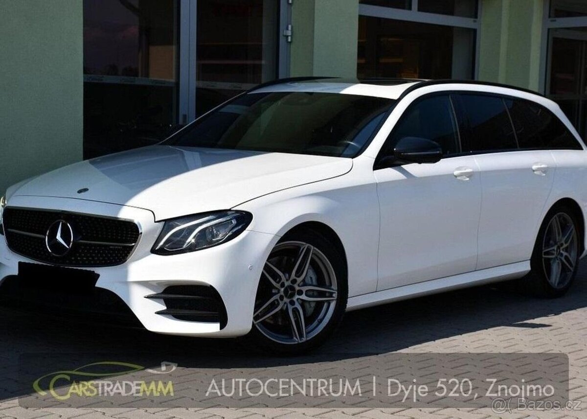 Mercedes-Benz Třídy E 43 AMG PANORAMA AIR K360°