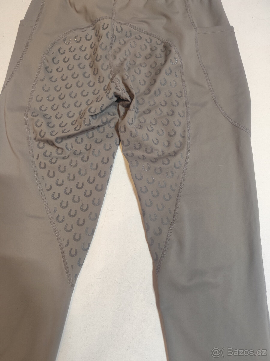 Jezdecké legíny Fits T4 Sports s gripy vel. S/M 36/38