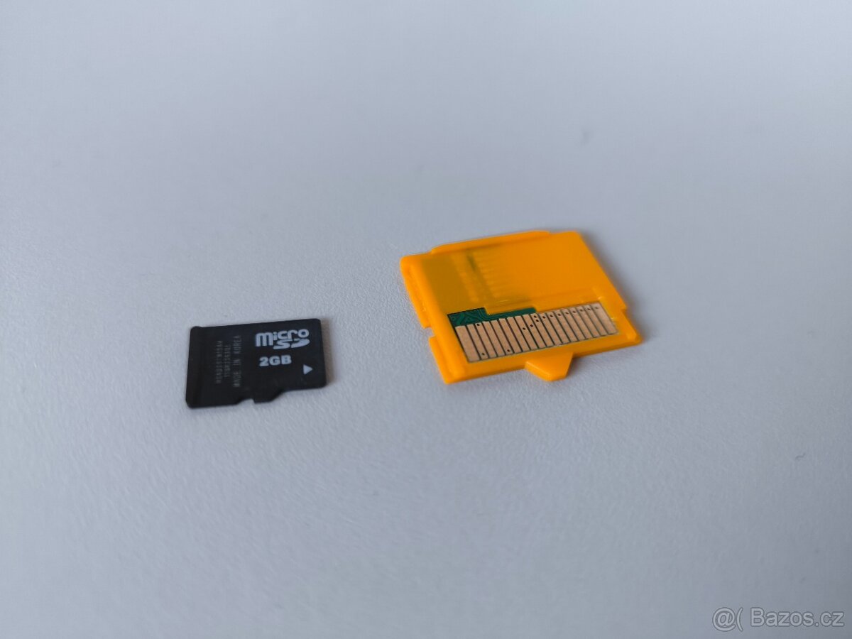 Adaptér microSD na olympus XD + 2gb microSD