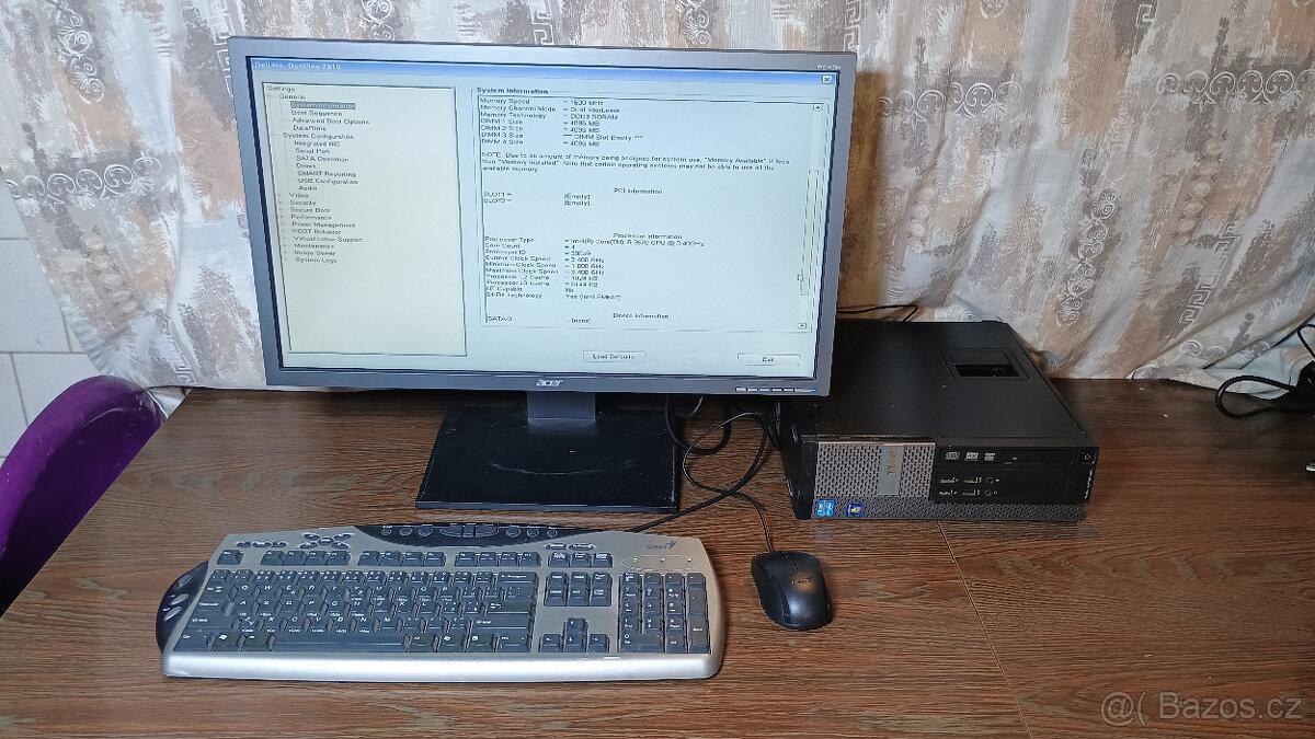 PC#213 repasovaný počítač Dell 7010, Core i5, DVD