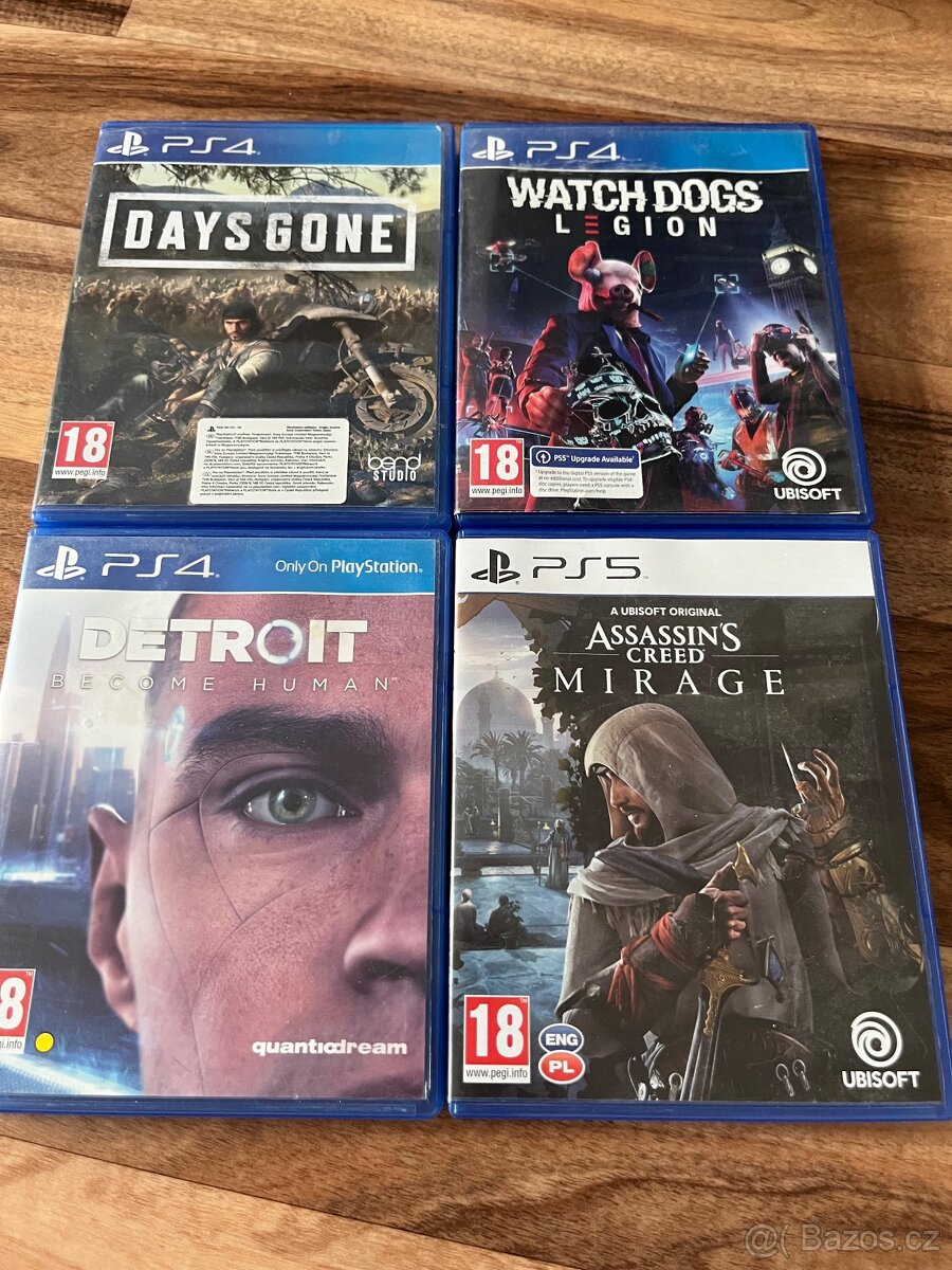 Hry na PS4 a PS5