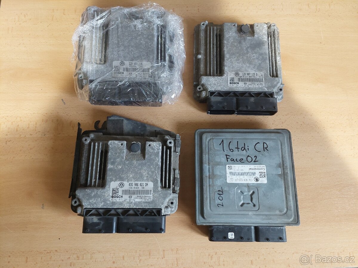 Řídící jednotky motoru Octavia 2 + VW Touran 1T2 + Golf 6