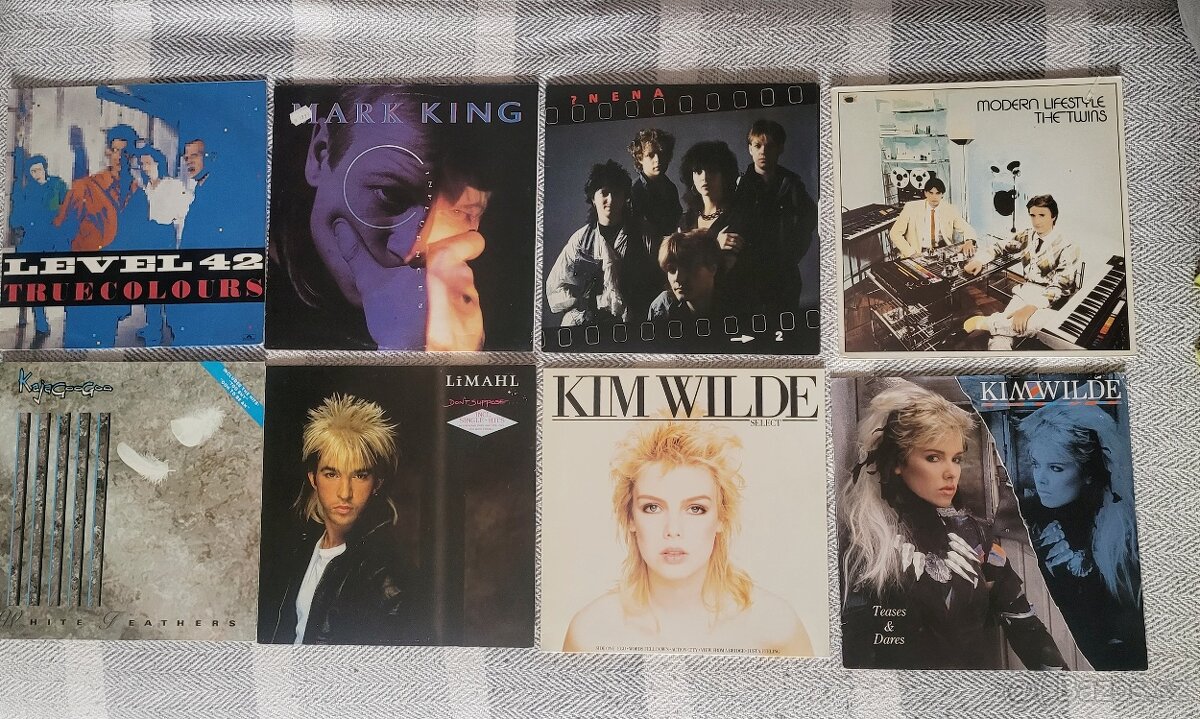 Zahraniční LP desky 80. léta POP, SYNTHPOP, FUNK