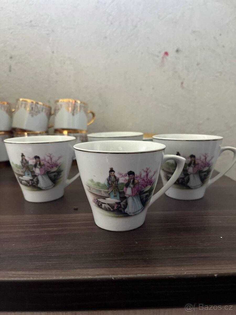 Broušené sklo a porcelán