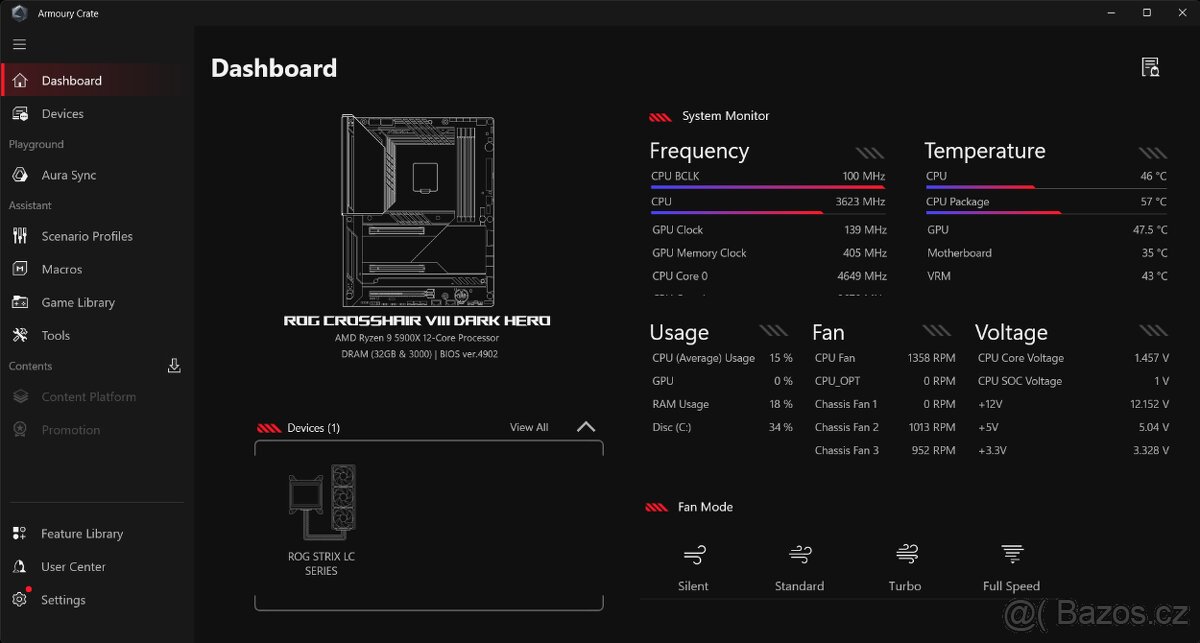 PC sestava AMD Ryzen 9 5900x 12-core, nvidia 1080 ti, 32 gb