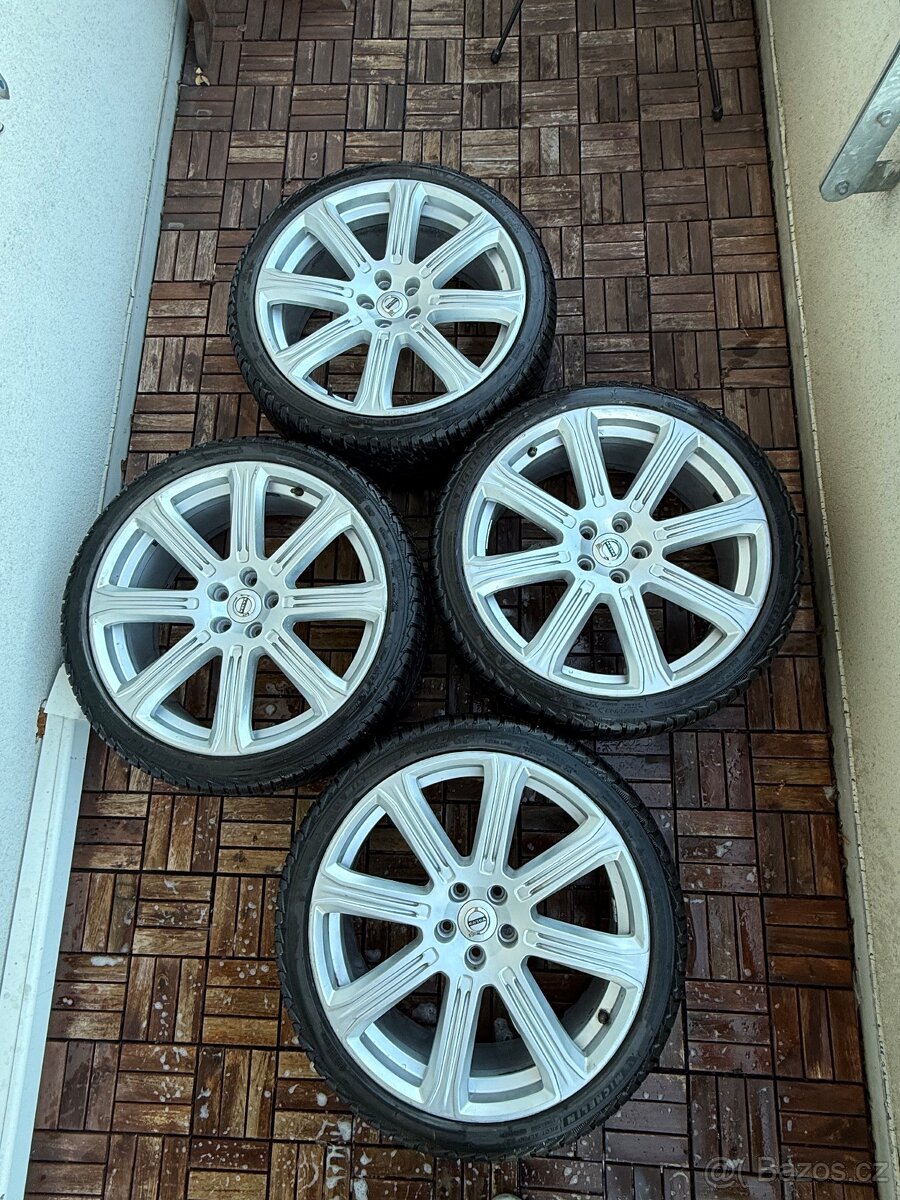 Originální alu kola Volvo R20 + Michelin Pilot Alpin 5