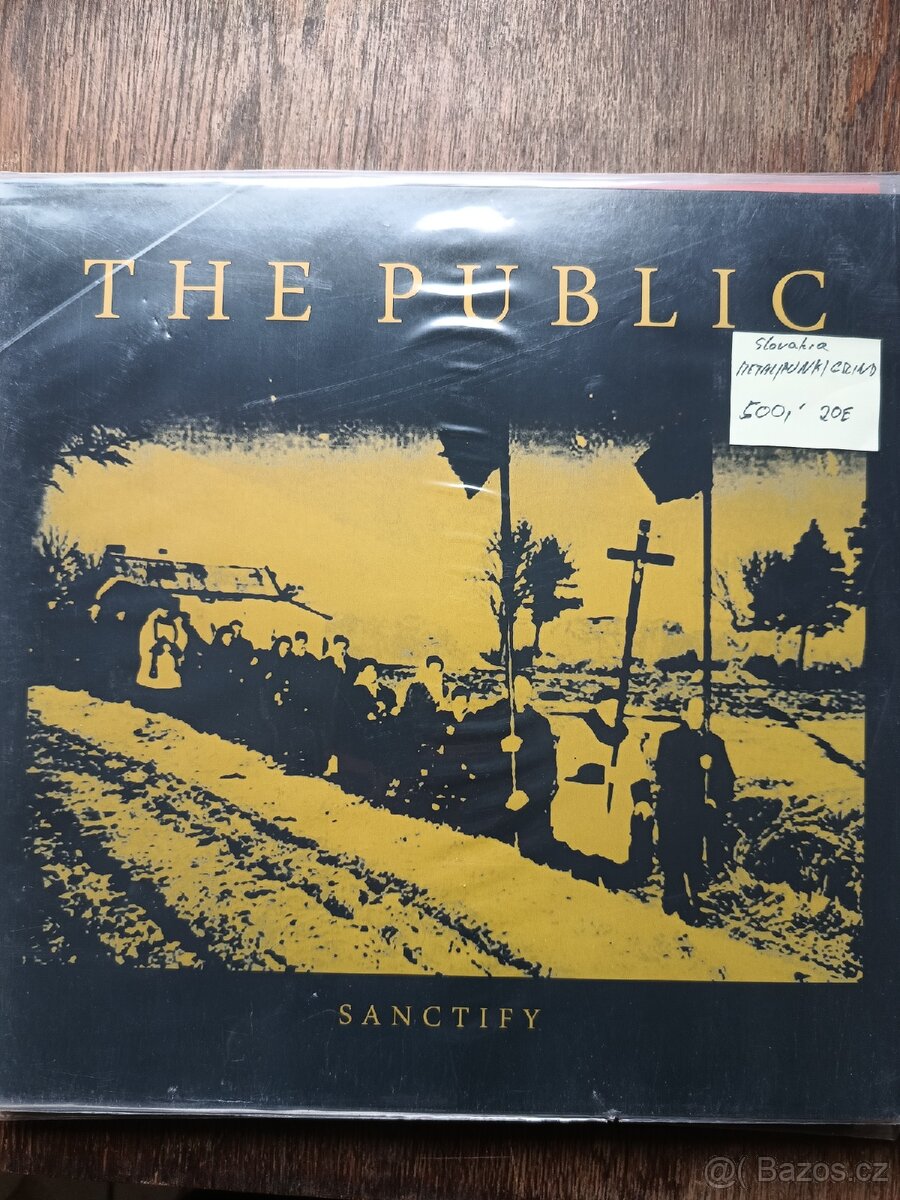 Slovenský hardcore punk, vinyly, gramodesky.