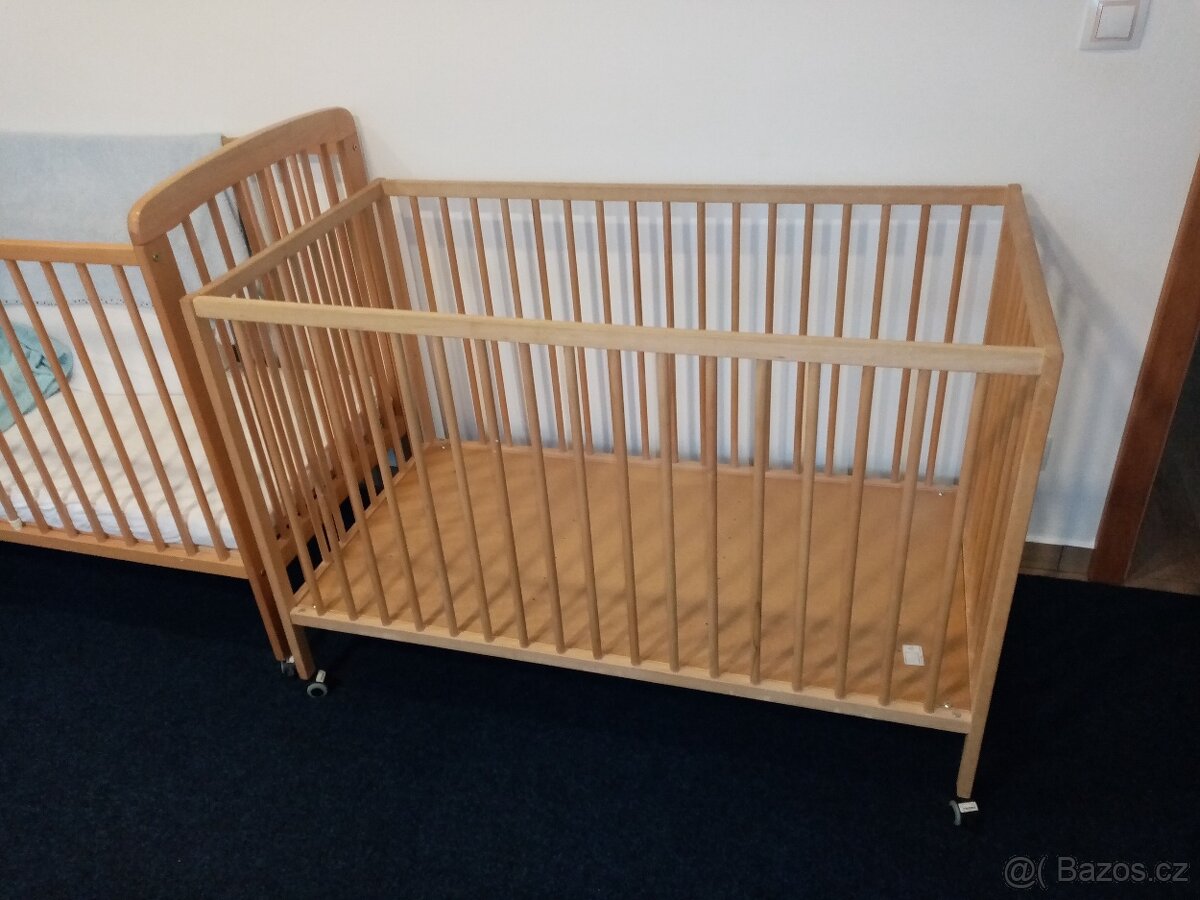 Dětské dřevěné postýlky