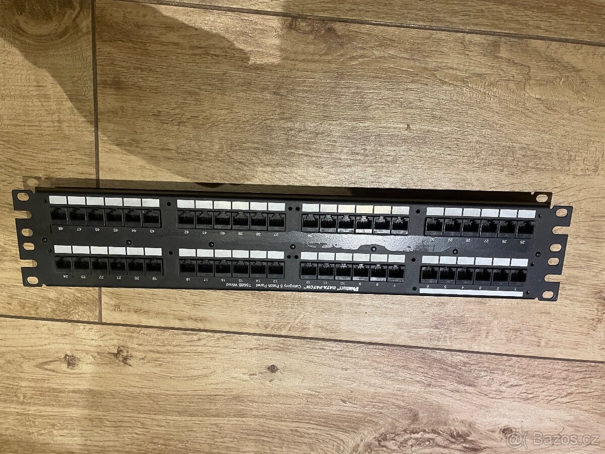 Panduit Data Patch Category 5e 48-Port Patch Panel T568B