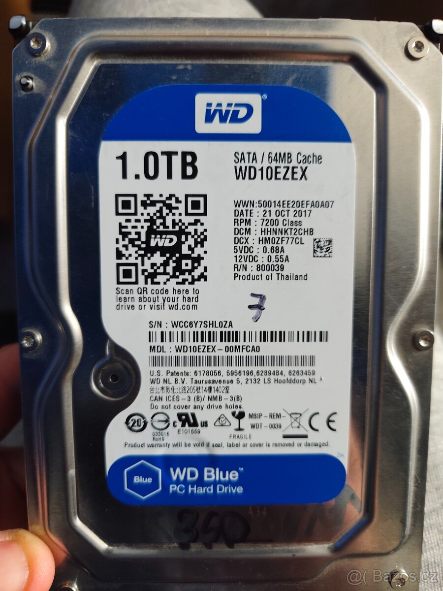 HDD WD Blue 1TB