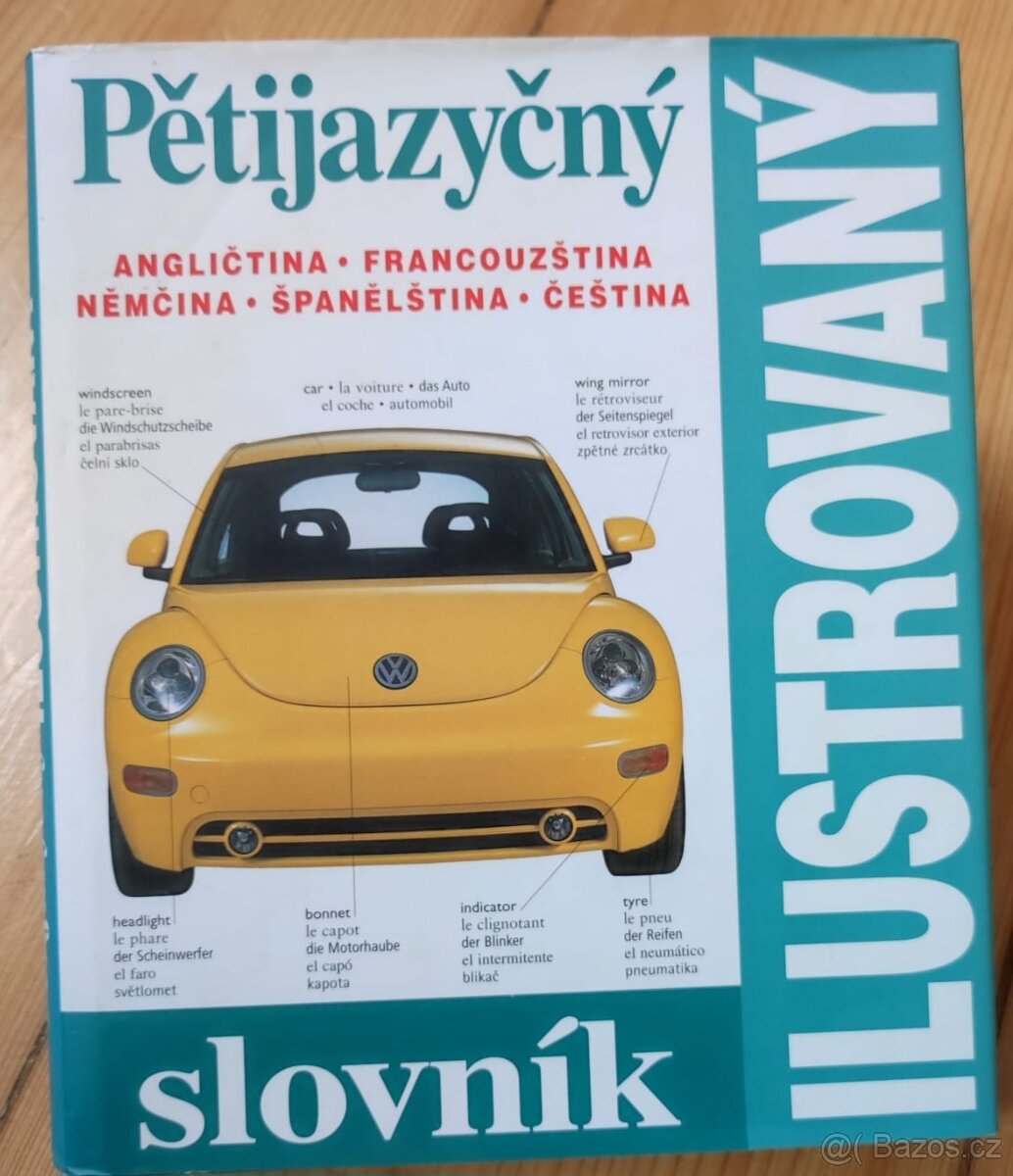 Ilustrovaný pětikazyčný slovník