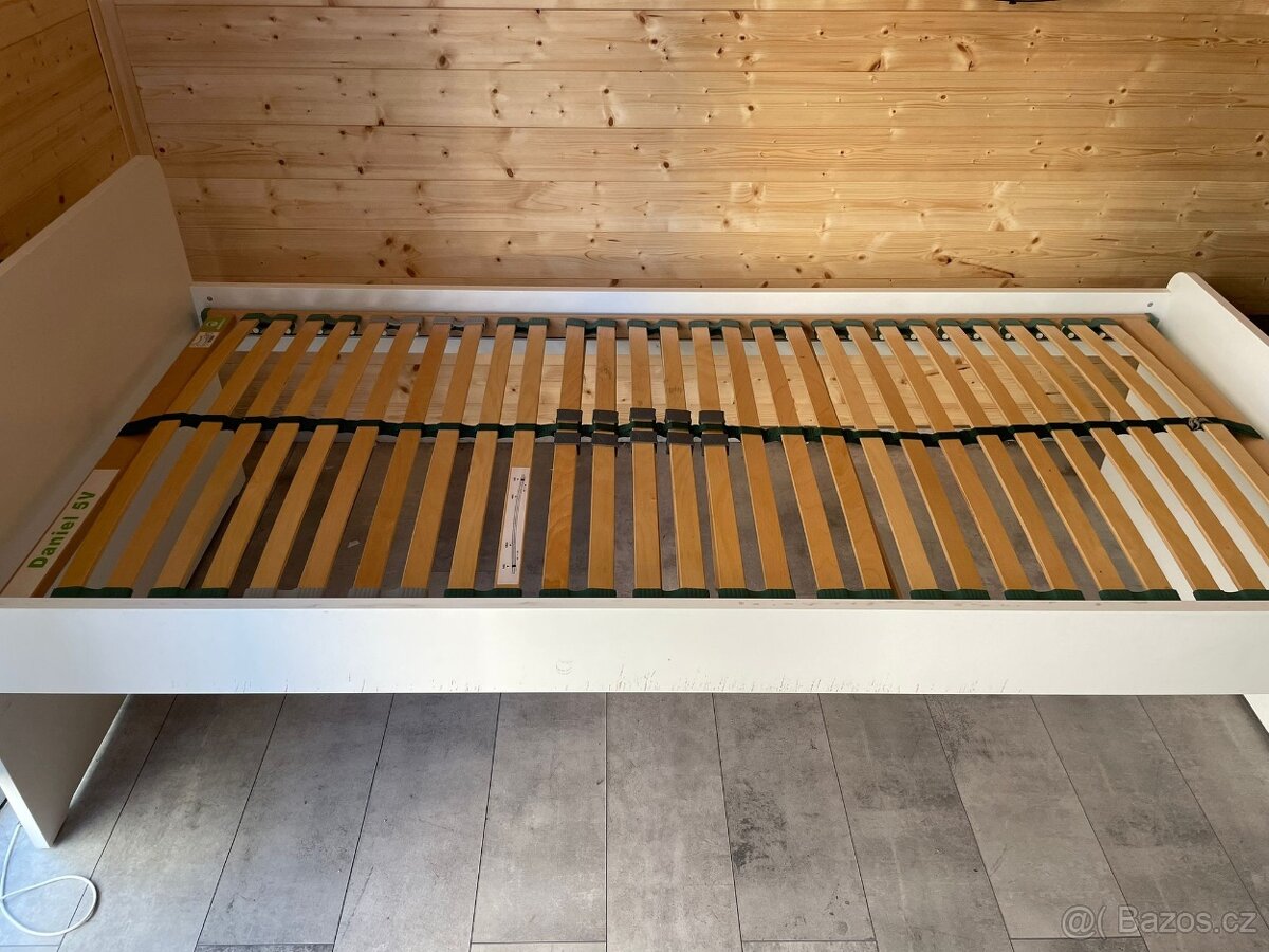 IKEA postel + rošt 200x90