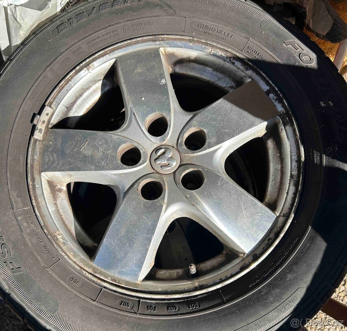 215/65 R16 Chrysler, RAM 3ks alu disky