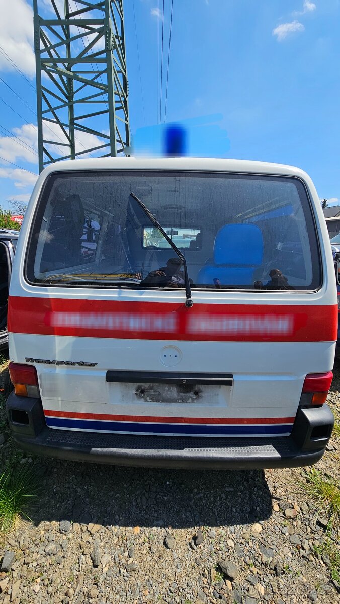 PÁTÉ DVEŘE VW TRANSPORTER T4