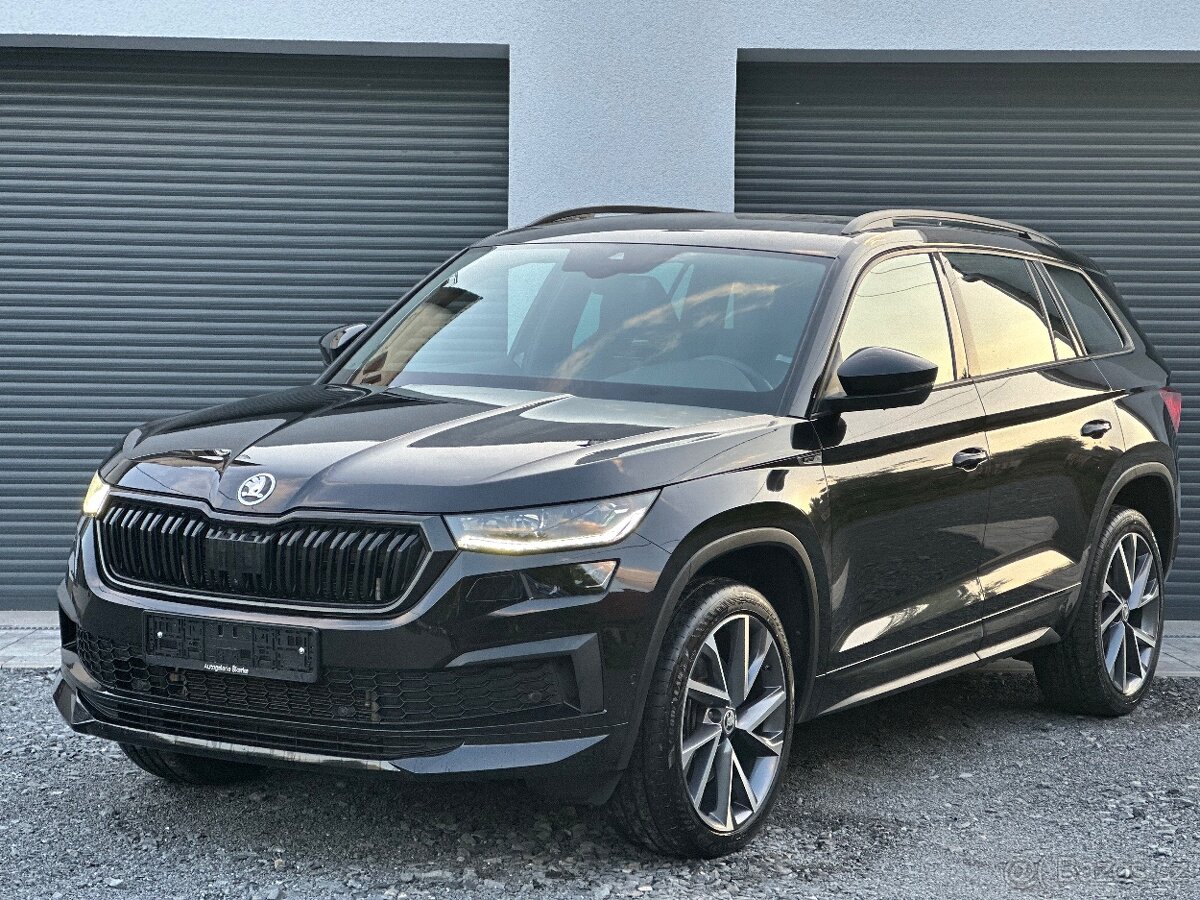 ŠKODA KODIAQ 7MÍST 2.0TDI 147KW 4x4 SPORTLINE m2023 98tkm