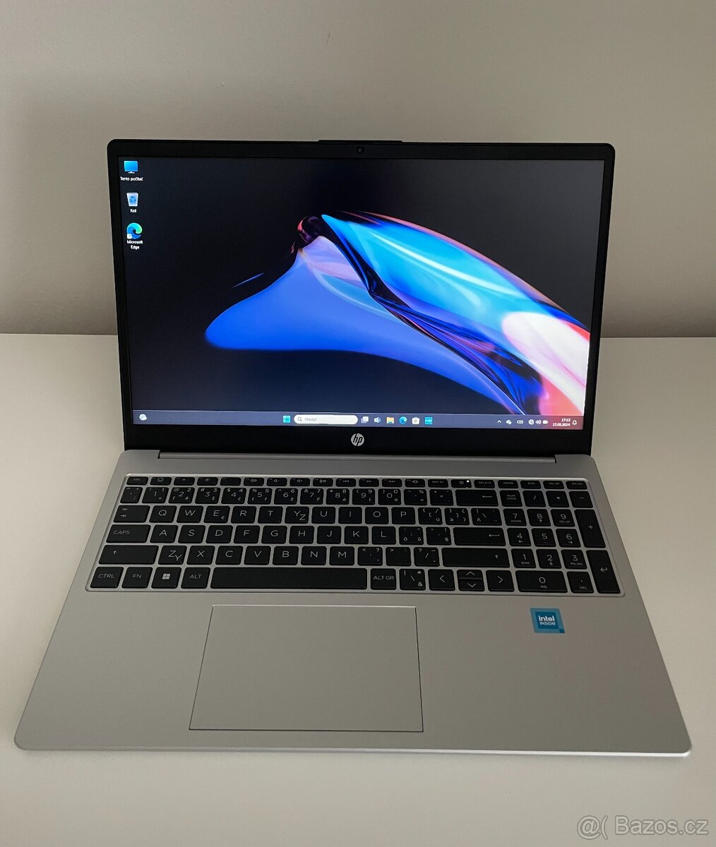 Notebook HP 250 G10 / Intel / 16 GB RAM / 256 GB NVME