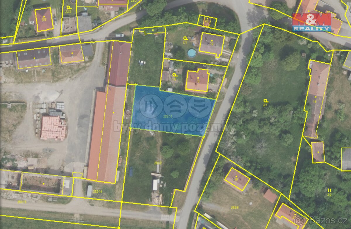Prodej pozemku k bydlení, 1026 m², Ouběnice