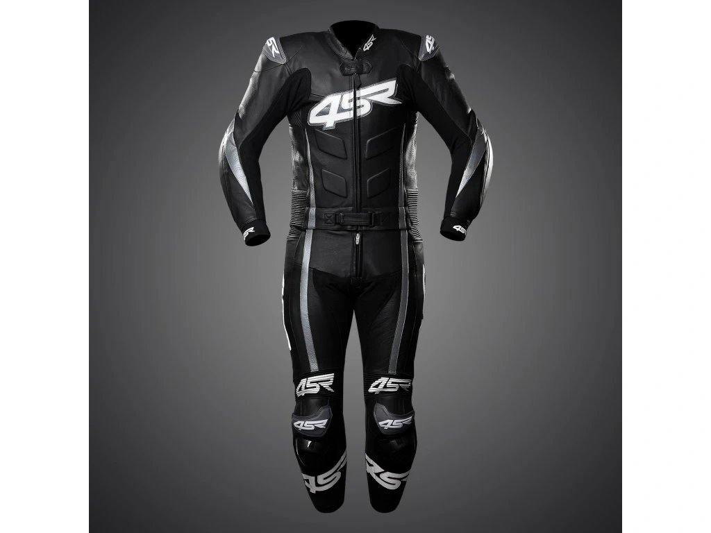 RR Evo III Grey Storm vel.56 kožená dvoudílná moto kombinéza