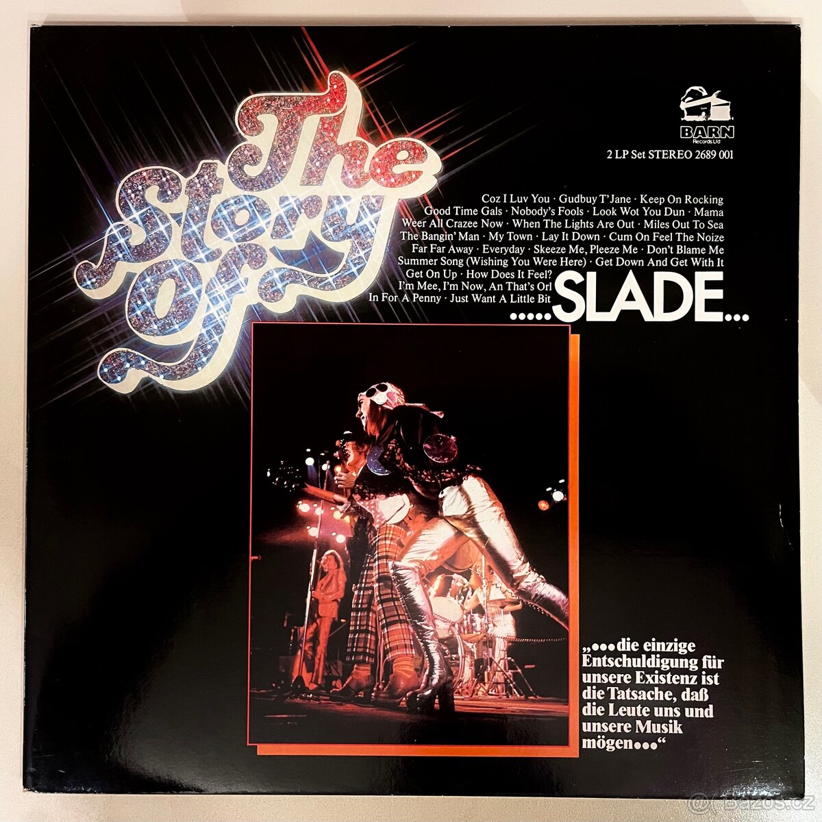 Slade – The Story of Slade (2LP, 1977, 1. německý press, NM)