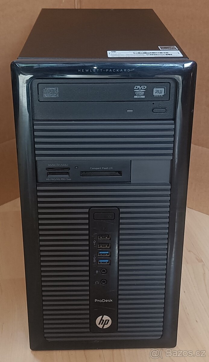 VÝPRODEJ HP ProDesk 490 G1 MT,i7-4770,WIN 10,RAM 16GB,SSD 16