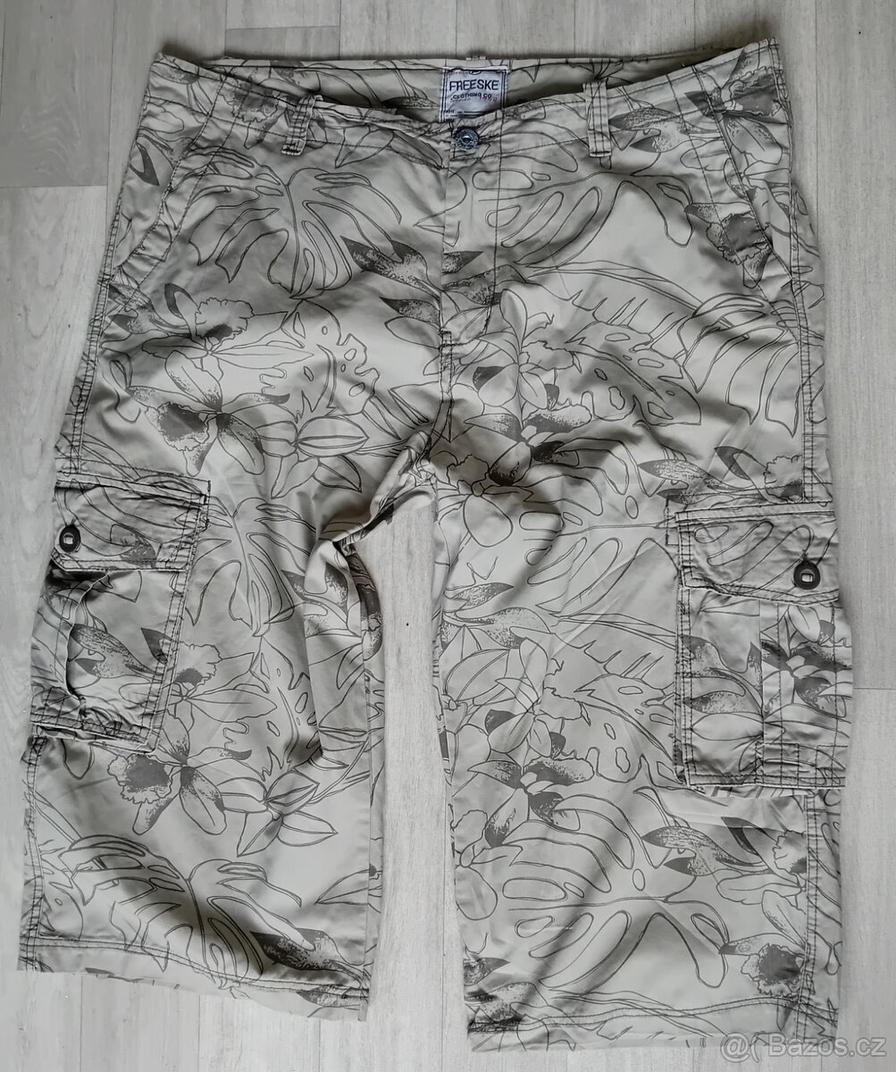 pánské 3/4 kalhoty 100%ba vel. 3Xl zn. Freske