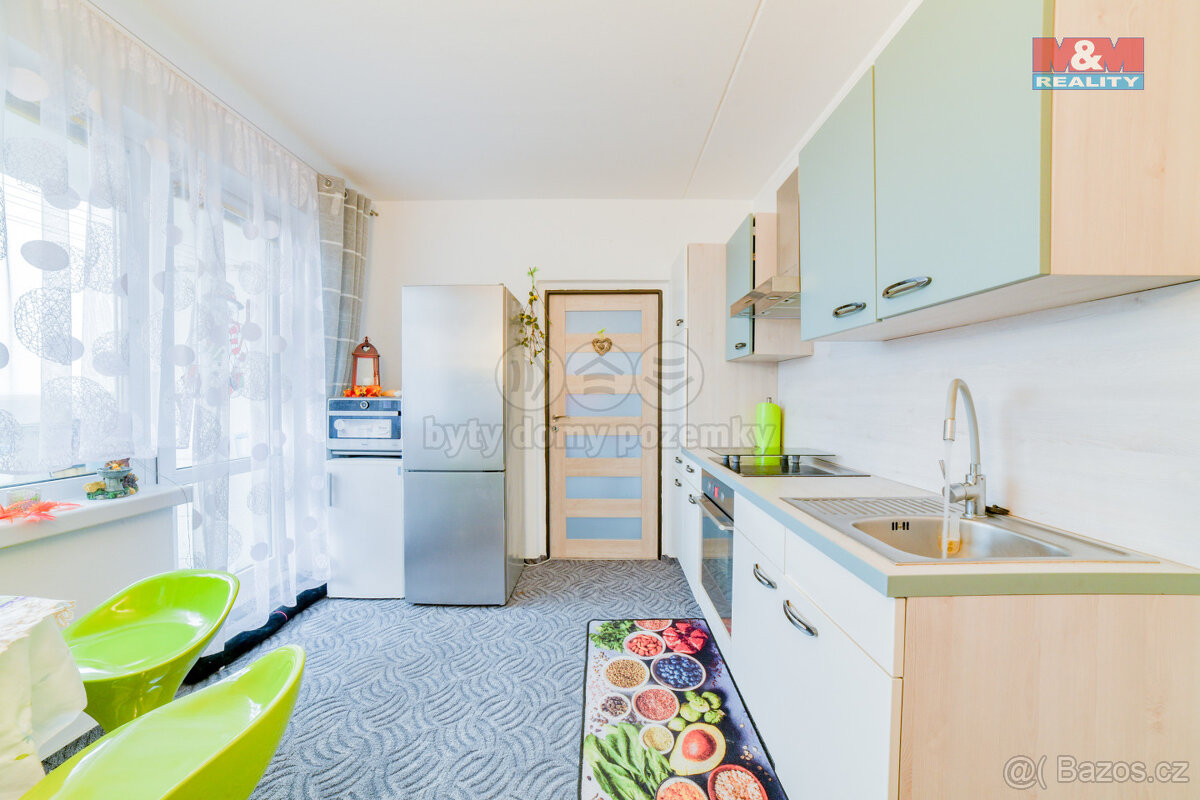 Pronájem bytu 3+1, 66 m², Cheb, ul. Přátelství