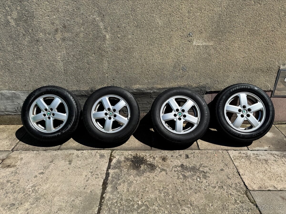 Alu kola 5x100 r15 Octavia 1