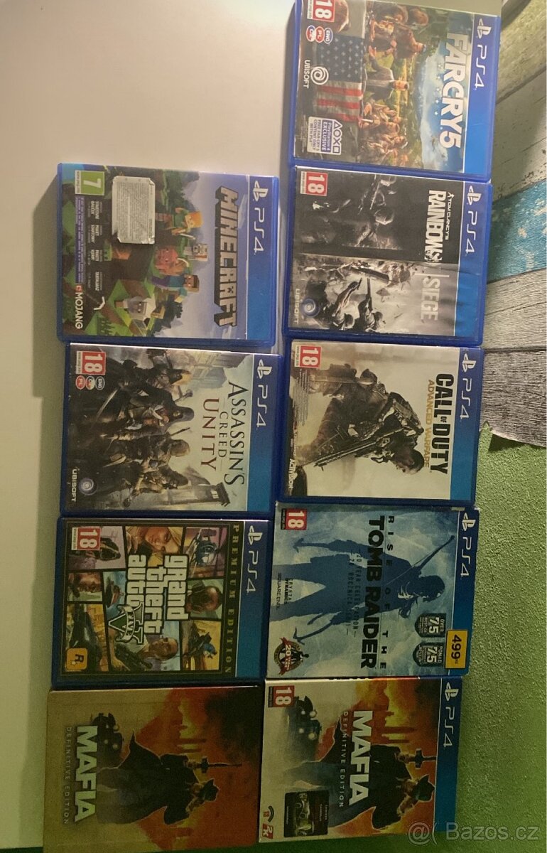 Prodám Hry na ps4
