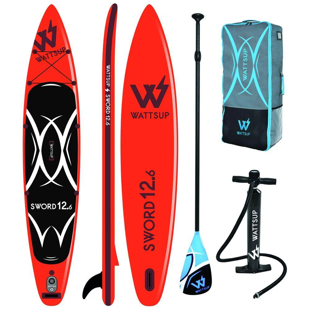 12'6 touring paddleboard WattSup Sword - rozlepený ve švu
