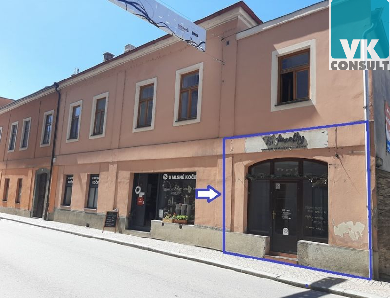 Prodej - obchodní prostor 15 m2 v centru města...