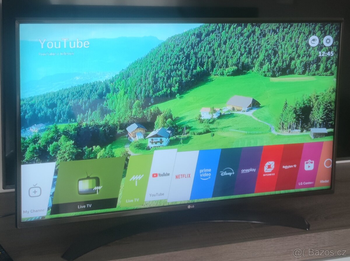 LG TV SMART 109cm WiFi, YouTube, Netflix, oneplay, Disney