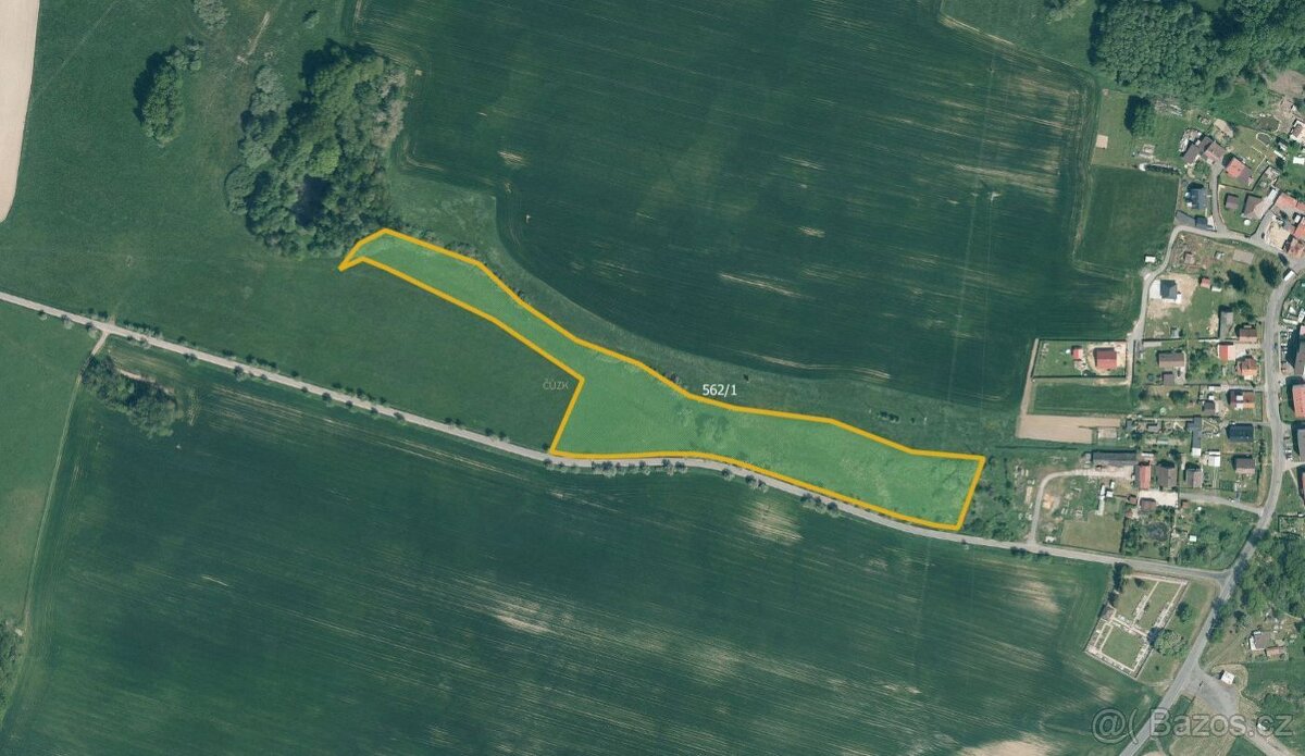 Louka, prodej, Trstěnice, Cheb