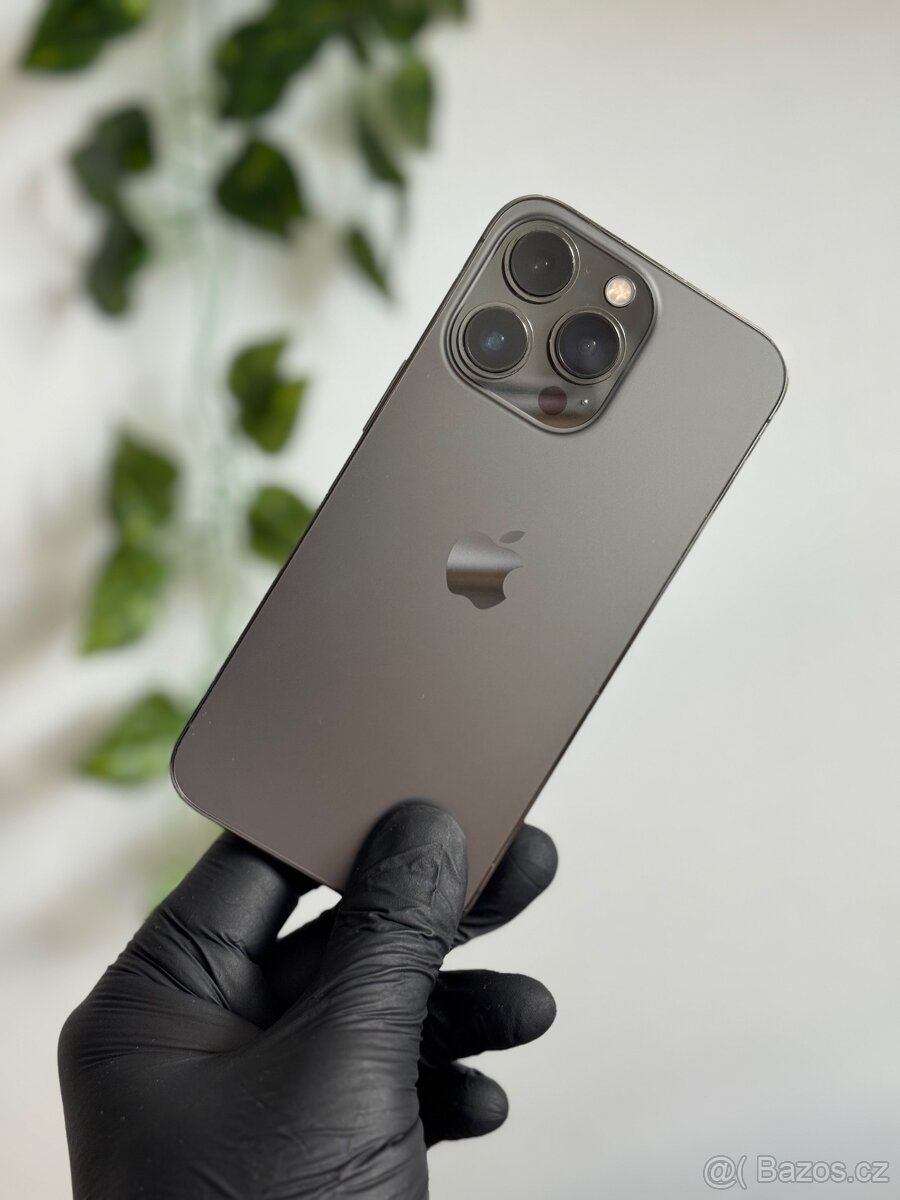 iPhone 13 Pro 128GB černý - 100% baterie