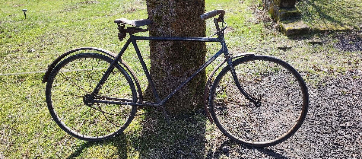 Prodám staré kolo nálezový stav