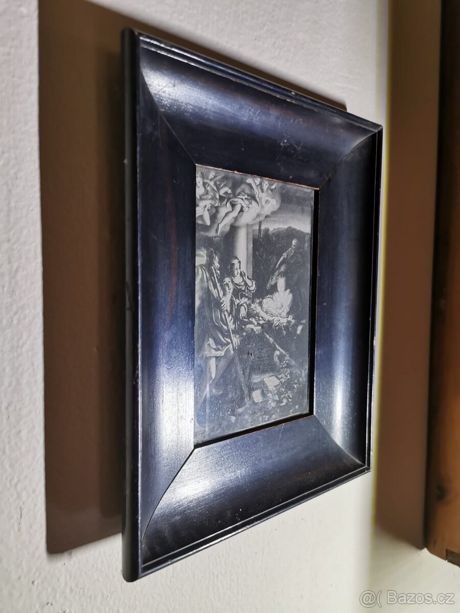 Starý obrázek náboženský motiv