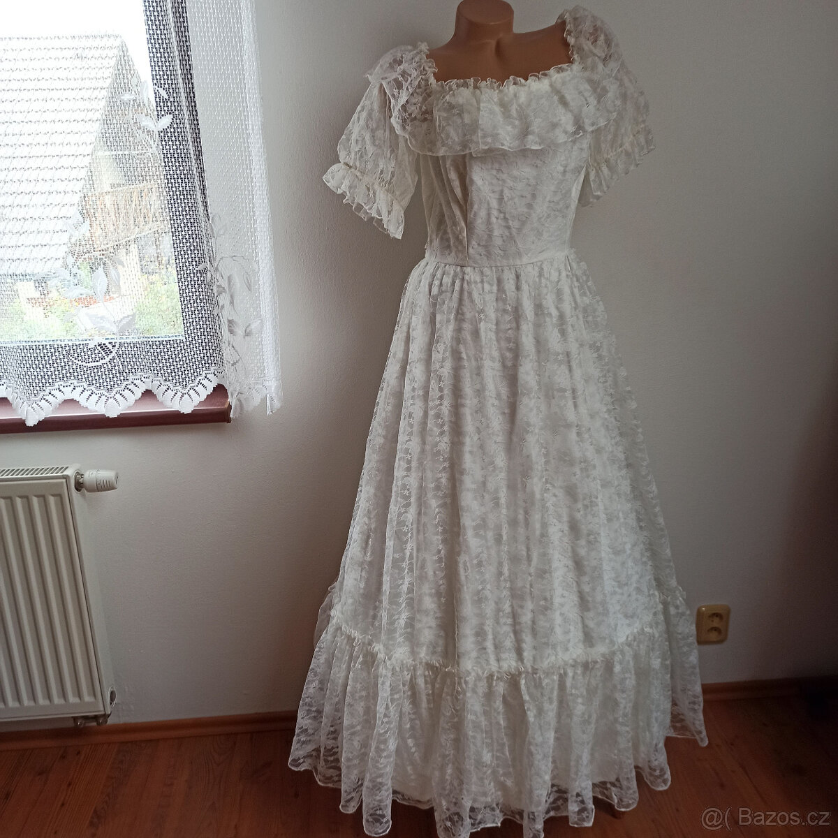 dámské retro svatební šaty eur 40 TOP STAV