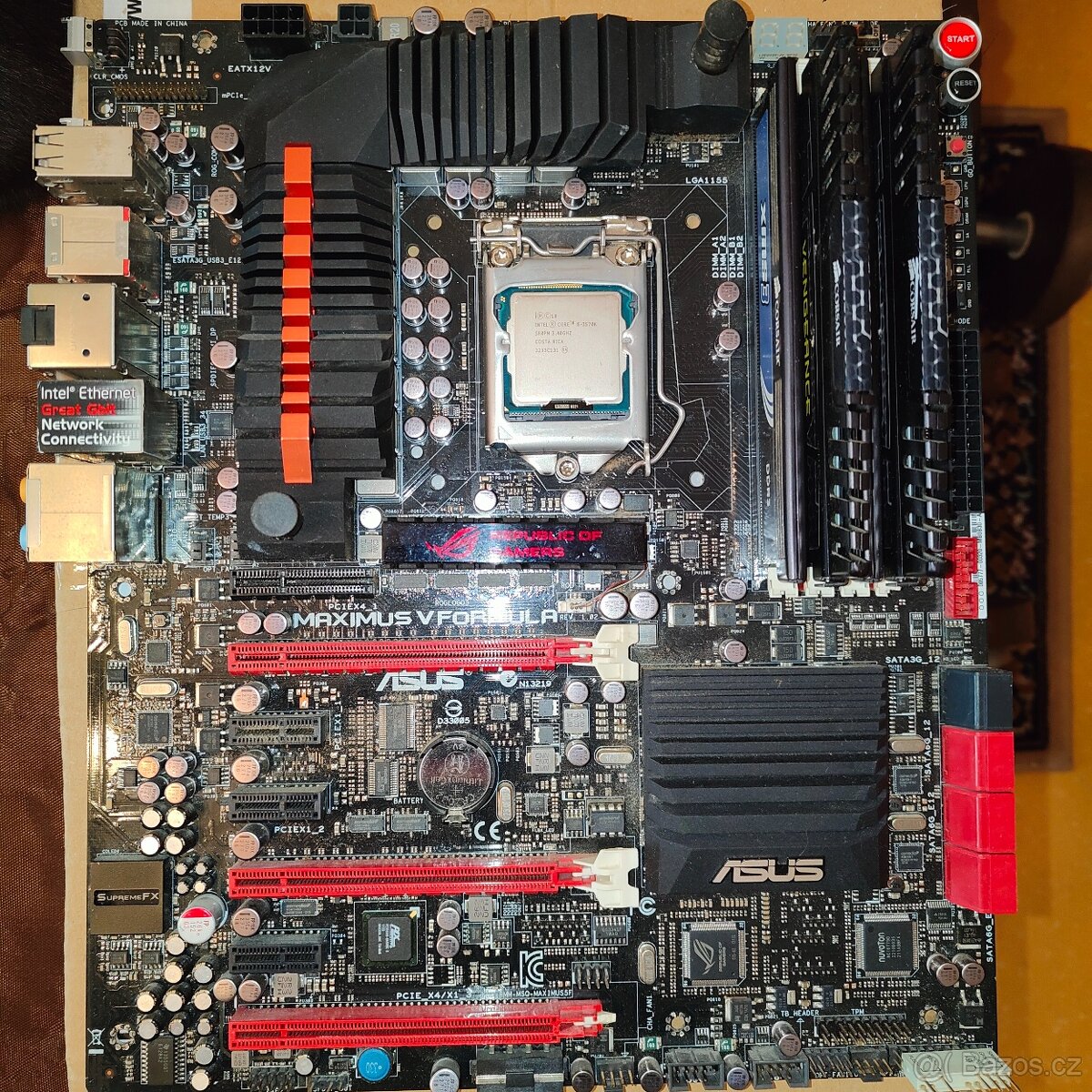 ASUS Maximus V Formula ( intel Z77) + i5 3570K