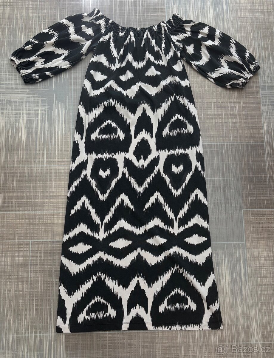 Dlouhé letní off-shoulder šaty zn.H&M - vel. XS