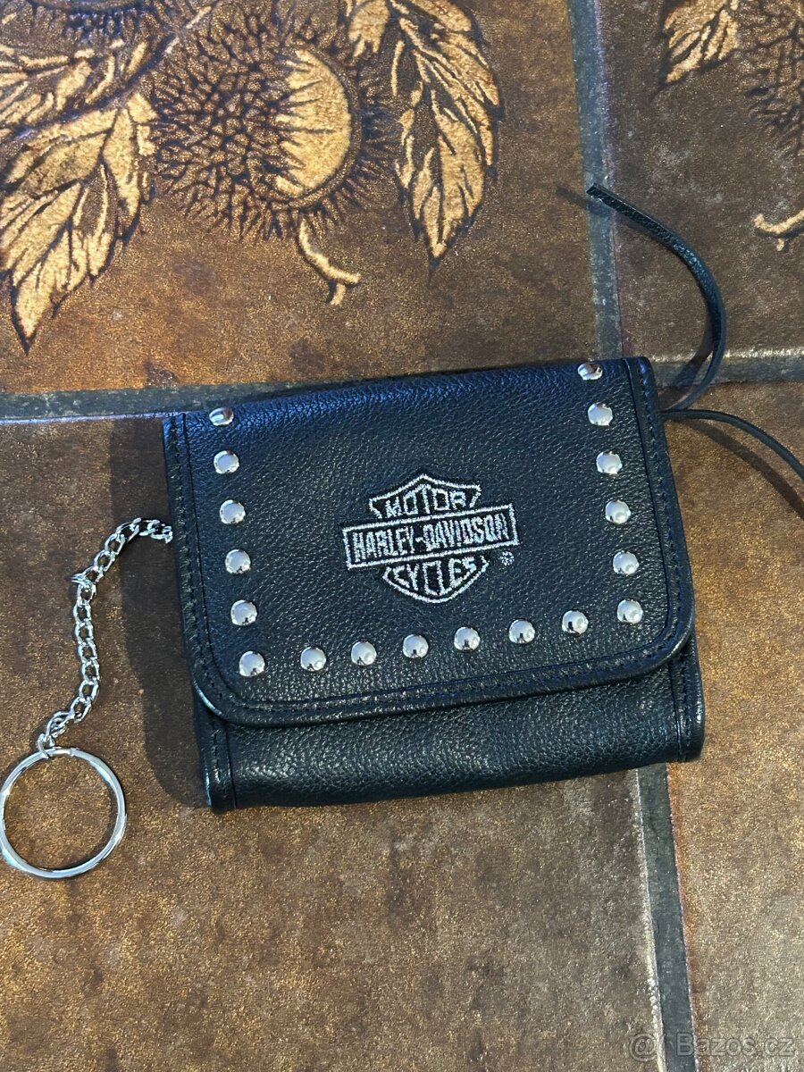 Harley Davidson kožená dámská peněženka