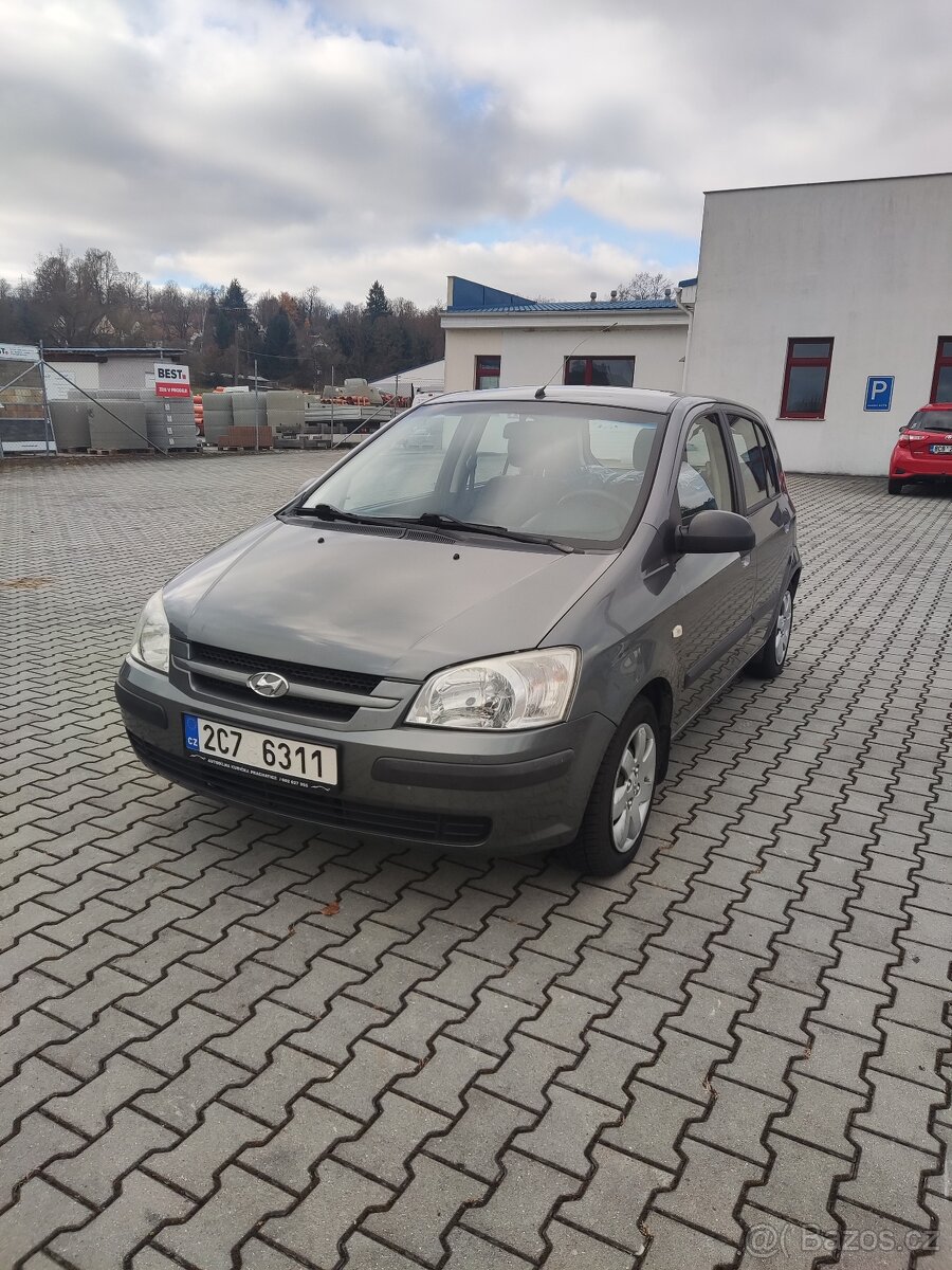 HYUNDAI GETZ 1.4 benzín, najeto pouze 91tis.