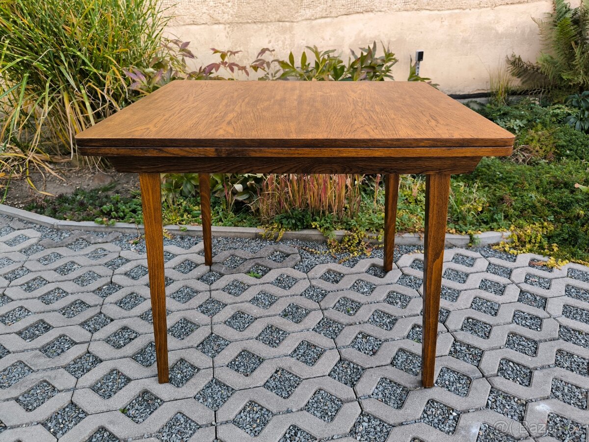 Retro jídelní rozkládací stůl Jitona - 60. léta