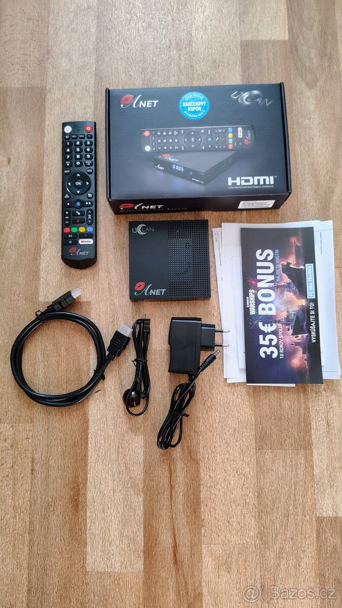 Prodám Android TV box Uclan Anet