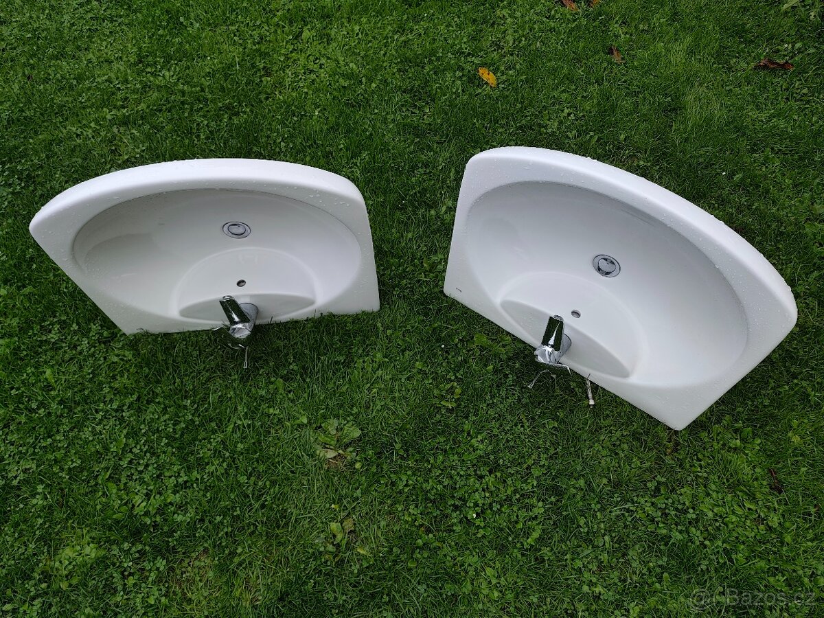 umyvadlo Roca + baterie+ kryt odpadu