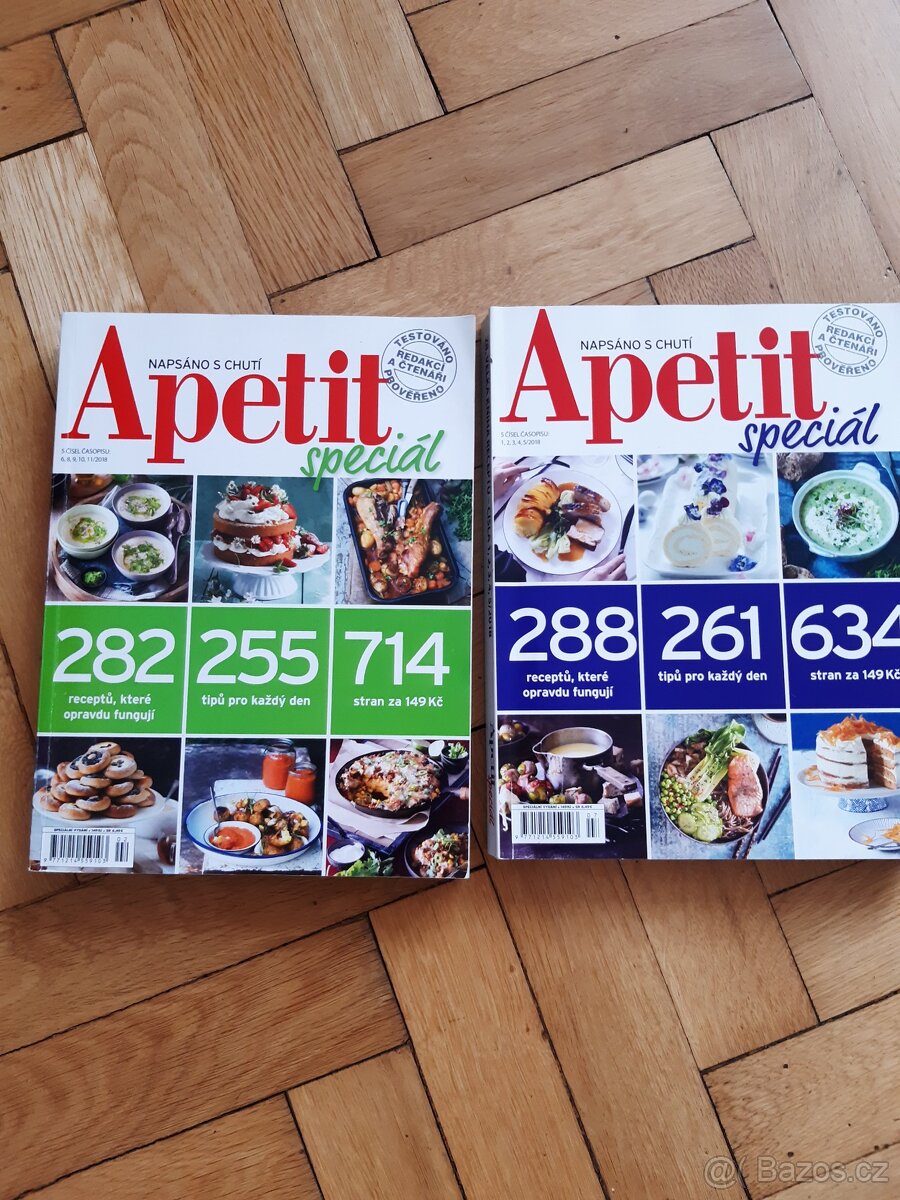 Apetit speciál 2018 - 2 knihy