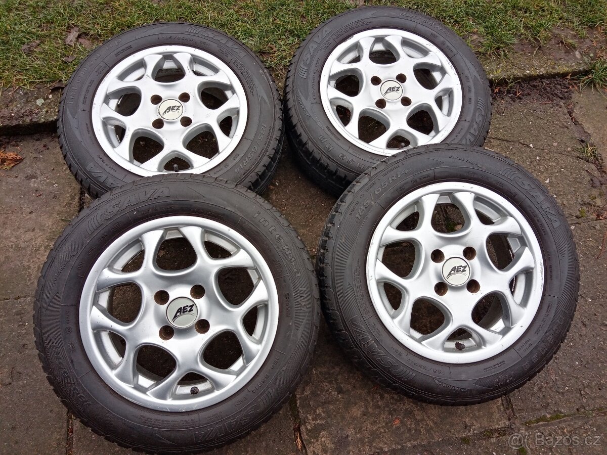 Obutá Alu kola 14ky 4x100 RENAULT DACIA NISSAN - dobírka